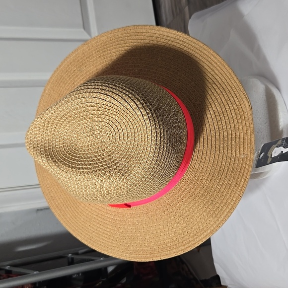 Cute summer hat NWT Hot Pink Ribbon - Picture 13 of 14